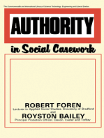 Authority in Social Casework: The Commonwealth and International Library: Social Work Division