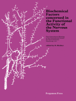 Biochemical Factors Concerned in the Functional Activity of the Nervous System: First International Meeting of the International Society for Neurochemistry, Strasbourg, 1967