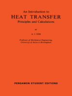 An Introduction to Heat Transfer Principles and Calculations