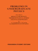 Molecular Physics, Thermodynamics, Atomic and Nuclear Physics: Problems in Undergraduate Physics