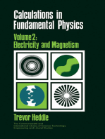 Calculations in Fundamental Physics: Electricity and Magnetism