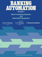 Banking Automation: Data Processing Systems and Associated Equipment