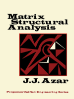 Matrix Structural Analysis: Pergamon Unified Engineering Series