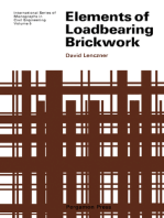 Elements of Loadbearing Brickwork