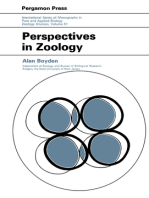 Perspectives in Zoology: International Series of Monographs in Pure and Applied Biology Zoology Division
