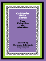 Calderón de la Barca: Los Cabellos de Absalón: The Commonwealth and International Library: Pergamon Oxford Spanish Division