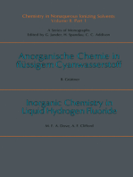 Chemistry in Anhydrous, Prototropic Solvents: Inorganic Chemistry in Liquid Hydrogen Cyanide and Liquid Hydrogen Fluoride