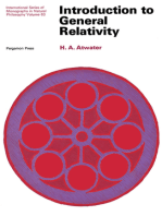 Introduction to General Relativity: International Series of Monographs in Natural Philosophy