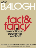 Fact and Fancy in International Economic Relations: An Essay on International Monetary Reform