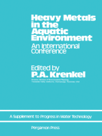 Heavy Metals in the Aquatic Environment: Proceedings of the International Conference Held in Nashville, Tennessee, December 1973
