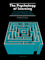 The Psychology of Learning: An Introduction for Students of Education