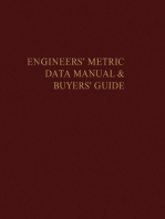 The Engineers' Metric Data Manual and Buyers' Guide