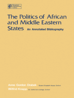 The Politics of African and Middle Eastern States: An Annotated Bibliography