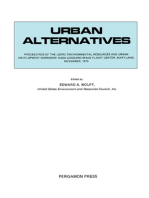 Urban Alternatives: Proceedings of the USERC Environment, Resources and Urban Development Workshop