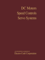 DC Motors, Speed Controls, Servo Systems: An Engineering Handbook