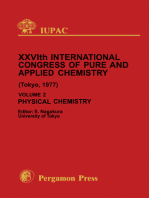 Physical Chemistry: Session Lectures Presented at the Twentysixth International Congress of Pure and Applied Chemistry, Tokyo, Japan, 4-10 September 1977