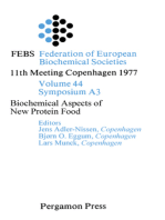 Biochemical Aspects of New Protein Food: FEBS Federation of European Biochemical Societies 11th Meeting Copenhagen 1977, Volume 44 Symposium A3