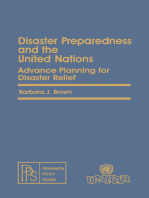 Disaster Preparedness and the United Nations: Advance Planning for Disaster Relief