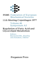 Regulation of Fatty Acid and Glycerolipid Metabolism: FEBS 11th Meeting in Copenhagen 1977, Volume 46 Symposium A5