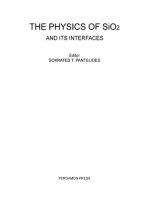 The Physics of SiO2 and Its Interfaces: Proceedings of the International Topical Conference on the Physics of SiO2 and Its Interfaces Held at the IBM Thomas J. Waston Research Center, Yorktown Heights, New York, March 22-24, 1978