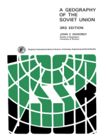 A Geography of the Soviet Union: Pergamon Oxford Geographies