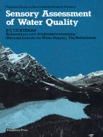 Sensory Assessment of Water Quality: Pergamon Series on Environmental Science