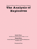 The Analysis of Explosives: Pergamon Series in Analytical Chemistry