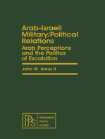 Arab-Israeli Military/Political Relations