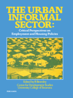 The Urban Informal Sector: Critical Perspectives on Employment and Housing Policies