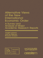 Alternative Views of the New International Economic Order: A Survey and Analysis of Major Academic Research Reports