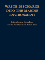 Waste Discharge into the Marine Environment: Principles and Guidelines for the Mediterranean Action Plan