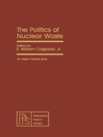 The Politics of Nuclear Waste: Pergamon Policy Studies on Energy