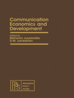 Communication Economics and Development: Pergamon Policy Studies on International Development