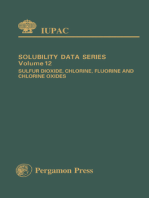 Sulfur Dioxide, Chlorine, Fluorine and Chlorine Oxides: Solubility Data Series