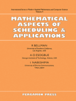 Mathematical Aspects of Scheduling and Applications: Modern Applied Mathematics and Computer Science