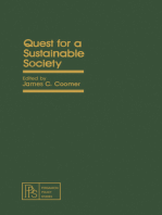 Quest for a Sustainable Society: Pergamon Policy Studies on Business and Economics