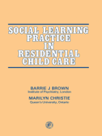Social Learning Practice in Residential Child Care