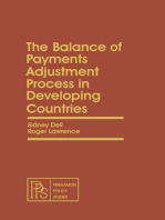 The Balance of Payments Adjustment Process in Developing Countries: Pergamon Policy Studies on Socio-Economic Development