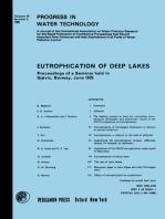 Eutrophication of Deep Lakes: Proceedings of Seminar on Eutrophication of Deep Lakes Held on 19–20 June 1978 at Gjøvik, Norway