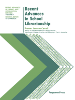 Recent Advances in School Librarianship: Recent Advances in Library and Information Services