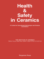 Health and Safety in Ceramics: A Guide for Educational Workshops and Studios