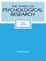 The Ethics of Psychological Research