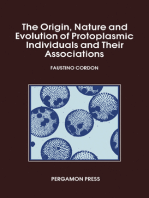 The Origin Nature and Evolution of Protoplasmic Individuals and Their Associations