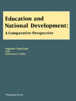 Education and National Development: A Comparative Perspective