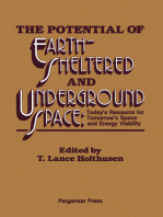 The Potential of Earth-Sheltered and Underground Space: Today's Resource for Tomorrow's Space and Energy Viability
