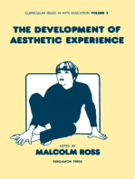 The Development of Aesthetic Experience: Curriculum Issues in Arts Education