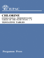 Chlorine: International Thermodynamic Tables of the Fluid State