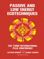 Passive and Low Energy Ecotechniques: Proceedings of the Third International PLEA Conference, Mexico City, Mexico, 6–11 August 1984