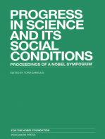 Progress in Science and Its Social Conditions: Nobel Symposium 58 Held at Lidingö, Sweden, 15–19 August 1983