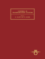 Control in Transportation Systems: Proceedings of the 4th IFAC/IFIP/IFORS Conference, Baden-Baden, Federal Republic of Germany, 20-22 April 1983